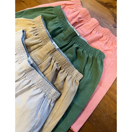 JHAKX "Comfy HEMP Trunks" 2022 Spring Summer