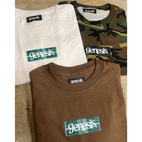 GENESIS "txt bogo" T-shirts Brown