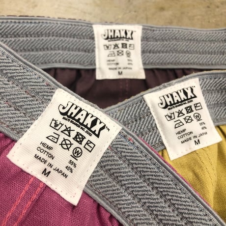 JHAKX + THE MOTT HOUSE TOKYO Comfy HEMP Trunks