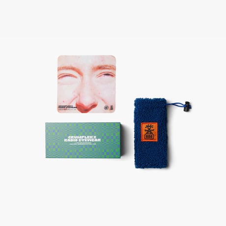 RADIO EYEWEAR "Dupe"- Crumpler x Radio Eyewear Hazelnut / Blue Polarised