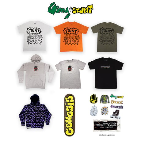 GENESIS x STUNT T-shirts Orange
