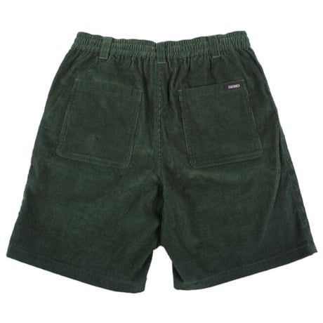 THEORIES "Shorts Lounge Corduroy" Forest Green