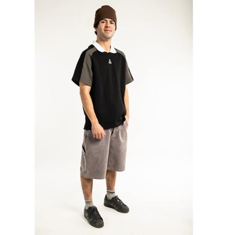 THEORIES "Piano Trap Carpenter Short's" Washed Purple