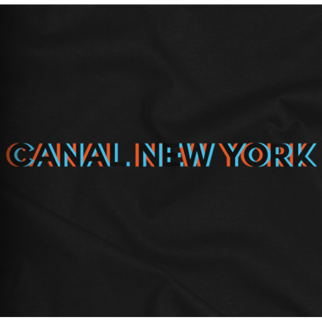 CANAL NY "3D" T-shirts Black