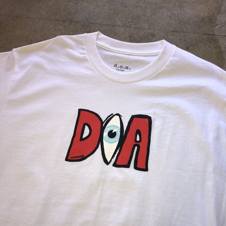 D.O.A Dead logo T-shirts (White