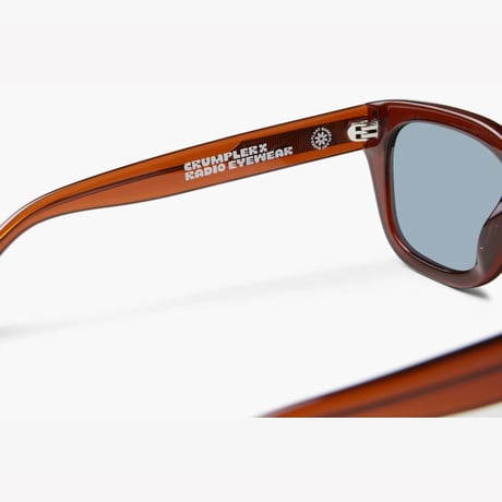 RADIO EYEWEAR "Dupe"- Crumpler x Radio Eyewear Hazelnut / Blue Polarised