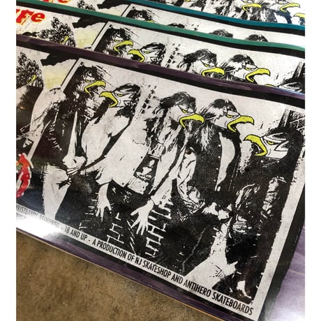NJ x ANTIHERO Skateboard -18 & LifeDeck