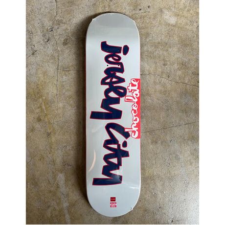 NJ X CHOCOLATE - JERSEY CITY CHUNK LOGO (20 YEAR ANNIVERSARY DECK)
