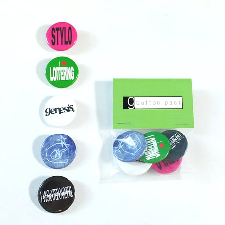 GENESIS “Button Pack”