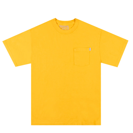 TENANT® Stacked Logo Pocket Tee "Mustard"