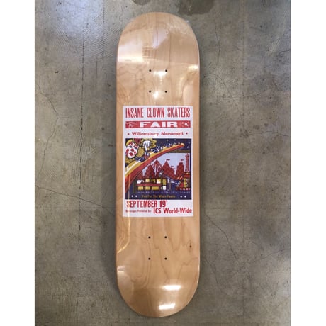 ICS Skateboard(Williamsburg monument spot)8.5inch
