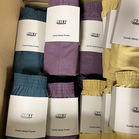 JHAKX "Comfy HEMP Trunks" 2023 Summer