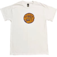 “PRESSURE” Logo  (White)