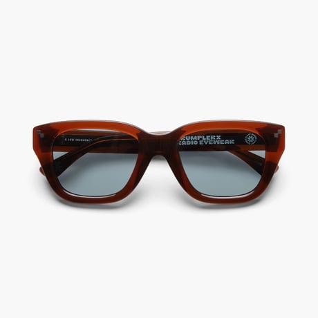 RADIO EYEWEAR "Dupe"- Crumpler x Radio Eyewear Hazelnut / Blue Polarised