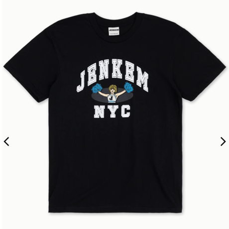 JENKEM magazine "Varsity Tee" Black