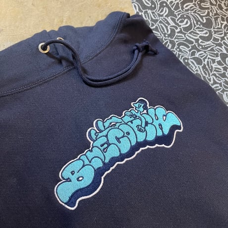 BLUECOUCH x PRKR "Lazy" Hoodie(Navy)