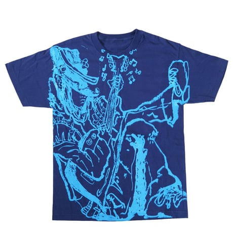 GENESIS “Guitar Man” navy x blue