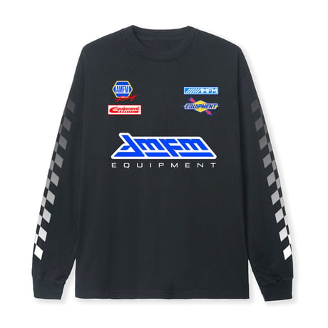 am-fm TRACKER L/S TEE - BLACK