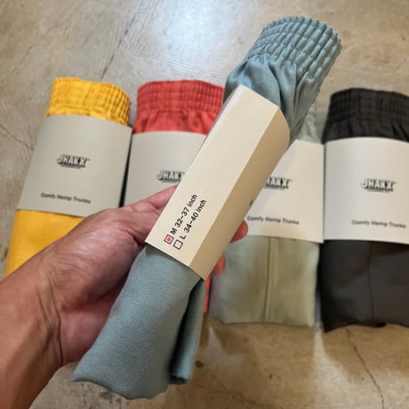 JHAKX "Comfy Hemp Trunks" Autumn 2024