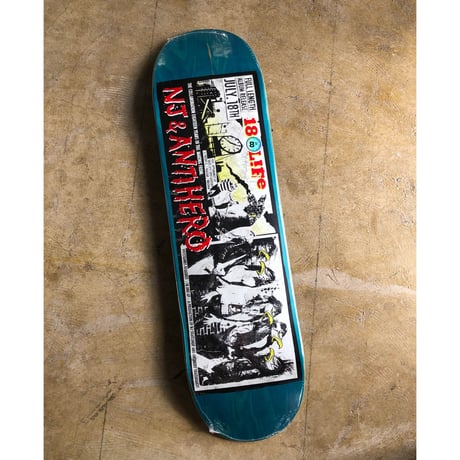 NJ x ANTIHERO Skateboard -18 & LifeDeck