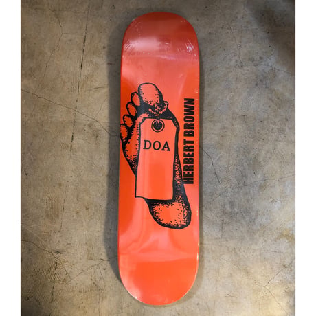 D.O.A. Brown Pro "Toe Tag"