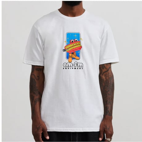 AMFM "Real Talk T-shirts" White