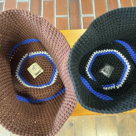JHAKX "Cotton Bucket Hat's" Brown & Black