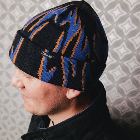 BRONZE 56K TRIBAL SPORT BEANIE BLACK
