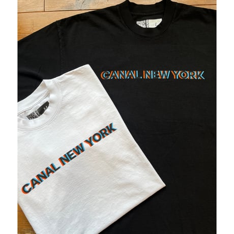 CANAL NY "3D" T-shirts Black