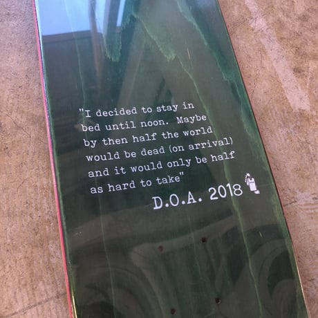 D.O.A team "Pulp" deck 8.25inch