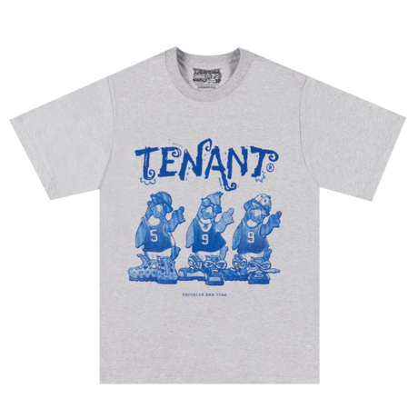 TENANT® Penguins Tee "Grey"