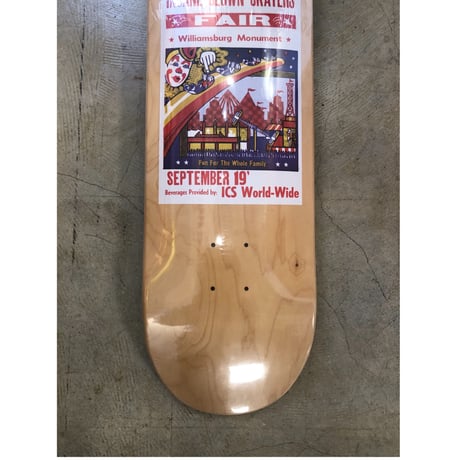ICS Skateboard(Williamsburg monument spot)8.5inch