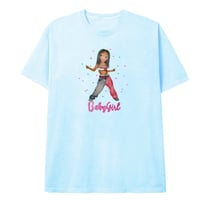 AMFM "Baby Girl" T-shirts Baby Blue