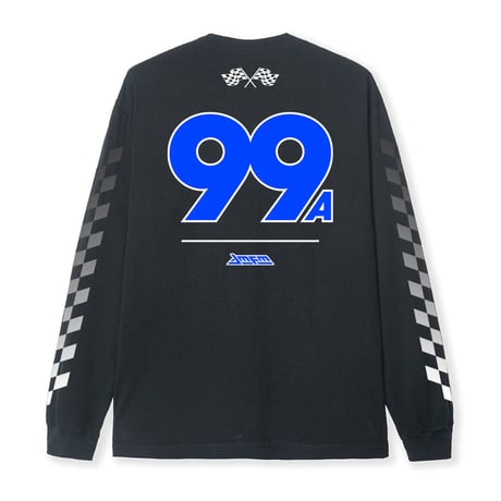 am-fm TRACKER L/S TEE - BLACK