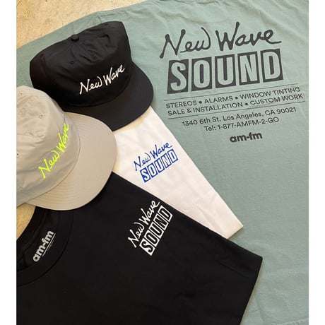 AMFM "New Wave T-shirt's" Black