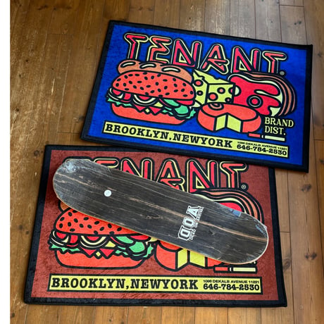 "TENANT" Skateboard shop DoorMat