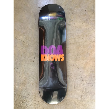 DOA “KNOWS “ Black