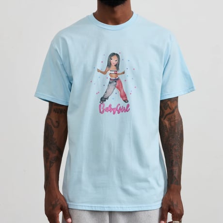 AMFM "Baby Girl" T-shirts Baby Blue