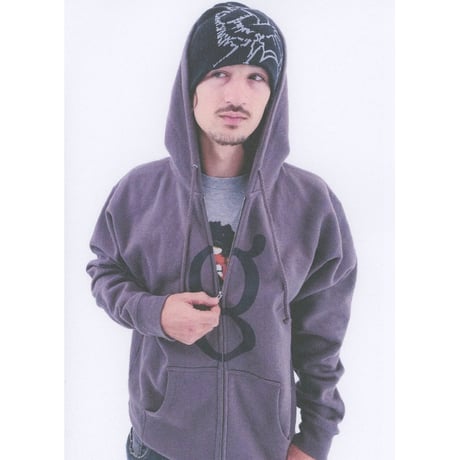 GENESIS "G Zip" Hoodie Charcoal/Black