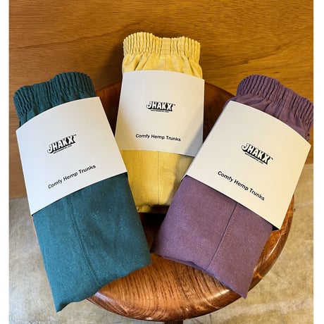 JHAKX "Comfy HEMP Trunks" 2023 Summer
