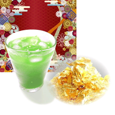 金粉入り上撰玄米茶葉茶　30ｇ