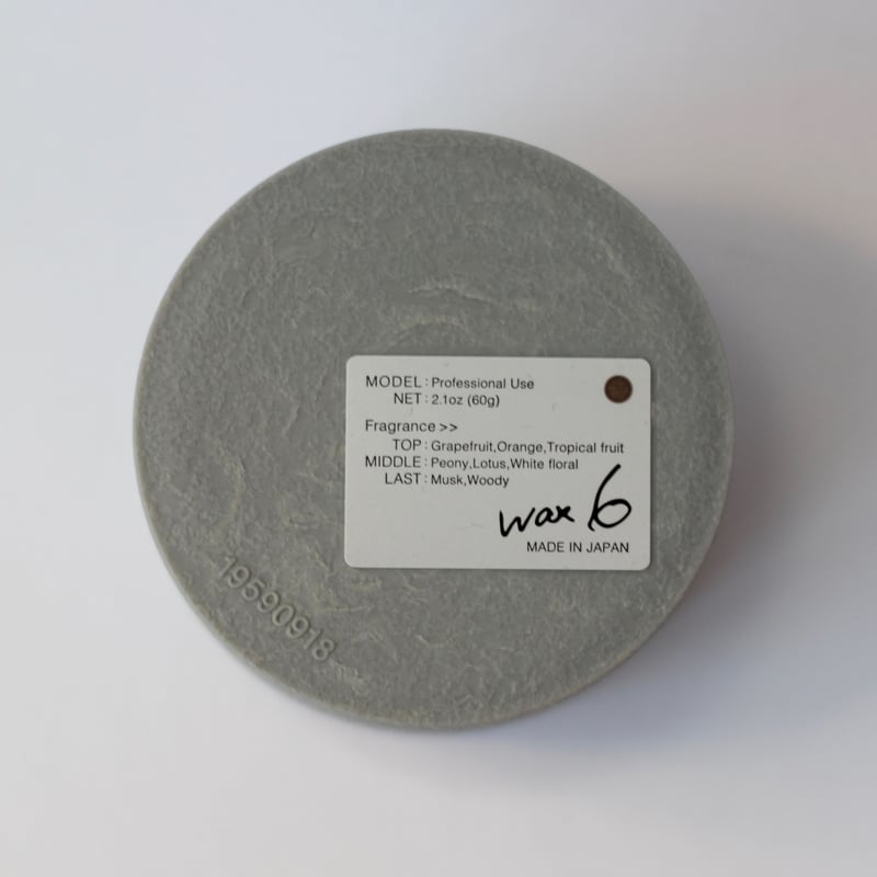 NAKANO / MODENICA ART WAX 6 | MAAAAAC Online Store