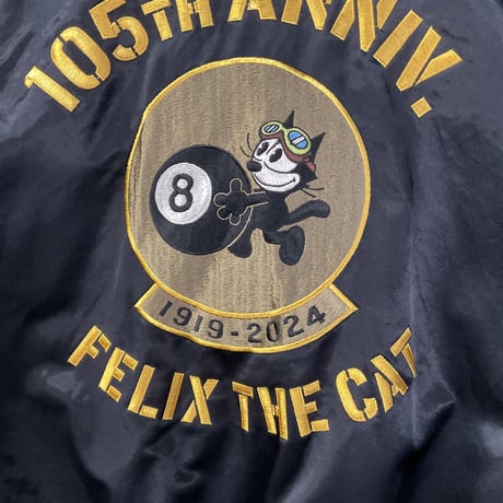 トイズマッコイ　COTTON/RAYON SATEEN TOUR JACKET FELIX THE CAT " 105TH ANNIV. "　TMJ2401