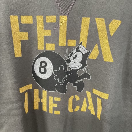TMC2360　MILITARY SWEAT SHIRT “FELIX THE CAT 8 BALL” TMC2360