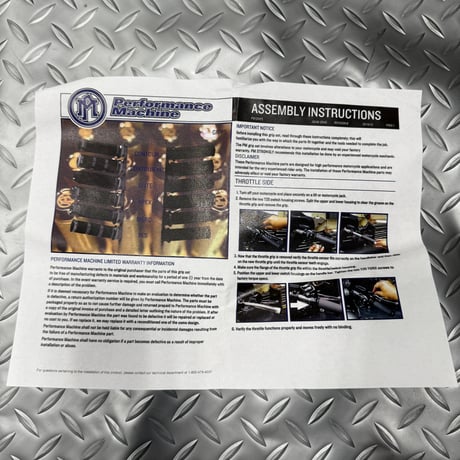 PER-0063-2007-B パフォーマンスマシン　コントゥア・ラップド・グリップ　ブラック