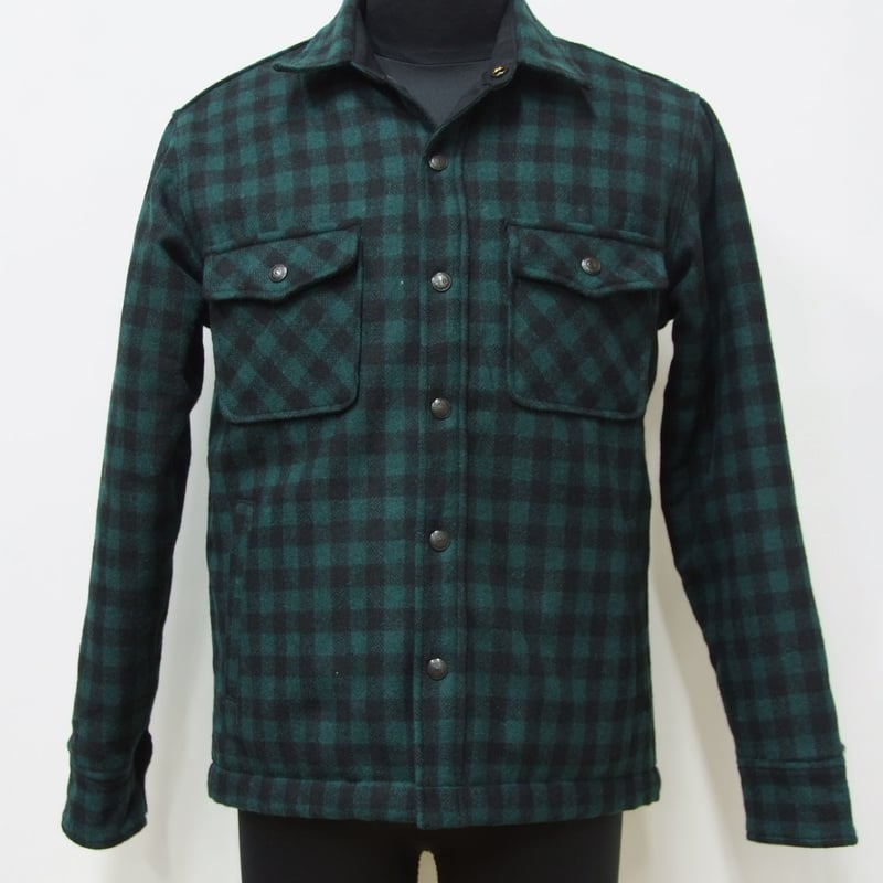 シュガーケーン ウールチェックフランネルC.P.Oジャケット SC13465