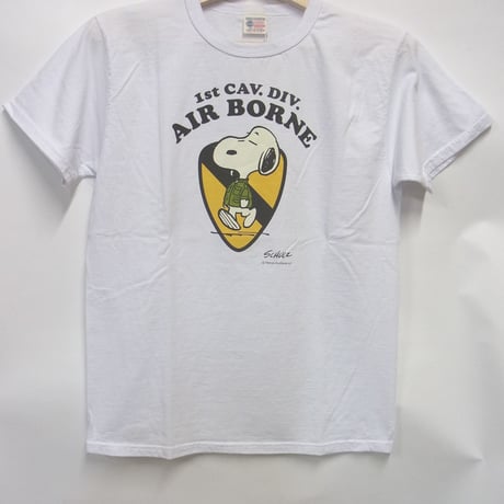 バズリクソンズxPEANUTS　Tシャツ　BR77287　「AIR BORNE」