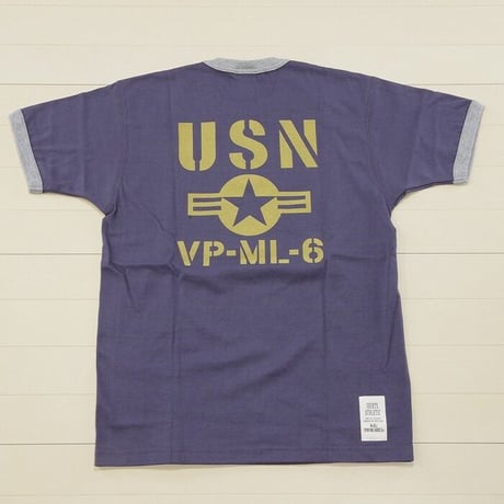 トイズマッコイ TOYS McCOY ポパイ 半袖 ミリタリー Tシャツ MILITARY TEE POPEYE "NAVY VP-ML-6" TMC2037