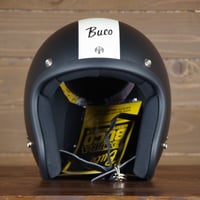 EXTRA BUCO CENTER STRIPE MATTE BLACK/IVY  L