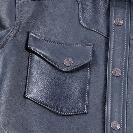 フラットヘッド　DEER SKIN SHIRT　FSD-32KB